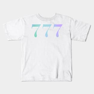 angel numbers 777 Kids T-Shirt